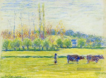  camille - près de eragny Camille Pissarro